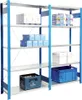 Fachbodenregal mit Tiefenriegel - 350 kg - 2.000 x 1.341 x Produktbild-Vorschau 4