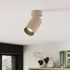 Arcchio Strahler Brinja, braun, rund, 13 cm hoch, Ø 6 cm Produktbild-Vorschau 2