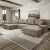 FurMeb24 ECKSOFA LAVANO U-form 348 x 188 cm BEIGE - mit Produktbild-Vorschau 1