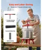 SucceBuy Manuelle Beerenpresse 15 L aus Edelstahl, Obst- Produktbild-Vorschau 3