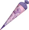ROTH Schultüte groß Purple Unicorn 70 cm mit Glitter rund Produktbild-Vorschau 4