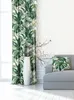 Fertige Vorhänge mit Ösen 140x250 cm 2 Stücke mit Monstera Produktbild-Vorschau 7