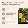 KitchenYeah® Kryt varné desky citron - bylinky - betonový Náhled obrázku produktu 6