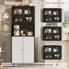 Küchenbuffet 70x40x180 cm mit Arbeitsplatte und Produktbild-Vorschau 4