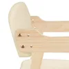 Chaise haute en bois réglable en hauteur pour les enfants Voir les images du produit 7