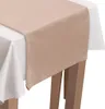 Tischläufer aus Velours 40 x 130 cm Beige Produktbild-Vorschau 4