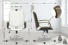 Bürostuhl Dayton grau weiß/grau Produktbild-Vorschau 2