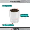 TECPO Steckschlüssel Satz Zwölfkant 1/2" SW 8-36mm Produktbild-Vorschau 3