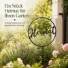 Gartenstab Schild - Heimat - Schriftzug Spruch Pflanzstab Produktbild-Vorschau 6