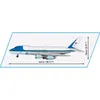 A side view of a model airplane, likely a toy, with dimensions indicated. Náhled obrázku produktu
