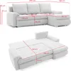Ecksofa TOKIO VI PRO mit Schlaffunktion! Eckcouch mit Produktbild-Vorschau 7