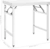 Kuchyňský pracovní stůl 85 x 60 x 80 cm nerezová ocel Náhled obrázku produktu 7