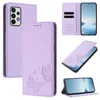 Kožené pouzdro pro Samsung Galaxy A52 / A52s 5G, motýlí Náhled obrázku produktu 2