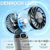3-in-1 Tragbarer Handventilator Turbofan, Eis-Kühlung, 5 Produktbild-Vorschau 5