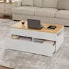 Sweiko 100x50x40cm couchtisch Höhenverstellbarer Produktbild-Vorschau 13