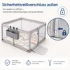 Laufstall Baby 120x120cm, Laufgitter Baby mit Matratze und Produktbild-Vorschau 11