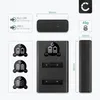 CELLONIC 2x Batterie pour Appareil photo Compatible avec Voir les images du produit 4