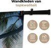 MuchoWow® Wandteppich Wandbehang Palme - Hängematte - Produktbild-Vorschau 3