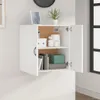 vidaXL Nástěnná skříňka bílá 60x31x60 cm Dřevěný materiál Náhled obrázku produktu 3