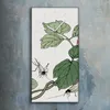 Wanduhr Bürouhr Leinwand Bild 30x60 Malerei Asiatische Produktbild-Vorschau 2