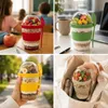 Müslibecher 4er Set Joghurtbecher To Go Lunchbox Müsli Produktbild-Vorschau 8