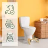 Relaxdays Toilettenhocker, klappbar, Stuhlgang Produktbild-Vorschau 3