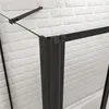 100x75x140cm 4-teilig Faltwand Trennwand Badewannenaufsatz Produktbild-Vorschau 4