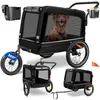 KESSER® Rimorchio per cani Boxer 3-in-1: passeggino per Anteprima dell’immagine prodotto 1