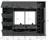 Waschmaschinenumbau Set Free 2 | anthrazit | 4-teilig Produktbild-Vorschau 7