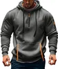 Felpe con cappuccio da uomo con zip a quarto di dollaro Anteprima dell’immagine prodotto 4