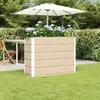 Maison Exclusive - Květináč Elfenbein 100 x 40 x 75 cm ocel Náhled obrázku produktu 1