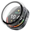 A transparent protective case is shown on a smartwatch. Produktbild-Vorschau