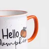 HOMLA Kubek PALLI hello pumpkin z pomarańczowym uchem 0,4 l Podgląd zdjęcia produktu 3