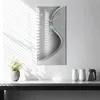 Wallfluent Hodiny - Obdĺžnikové Sklenené Nástenné Hodiny - Náhľad obrázku produktu 2