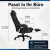 Bürostuhl mit Massagefunktion - Shiatsu und Wärmefunktion Produktbild-Vorschau 5