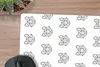 MuchoWow® Mauspad Mousepad Fuchs - Muster - Formen 30x40 cm Produktbild-Vorschau 2