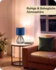 EDISHINE Nachttischlampe, Dunkelblau-Samt-Lampenschirm, Produktbild-Vorschau 6