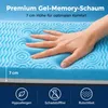 Komfortec 5-Zonen Gel Matratzentopper 180x200 cm H3/H4, 7 Produktbild-Vorschau 4