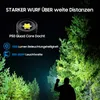 2000 Lumen LED-Taschenlampe mit Zoom & USB-C - 3W COB Produktbild-Vorschau 9