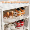 OFMOTRA Schuhschrank weiß 6 Ebenen Schuhregal Schuhkommode Produktbild-Vorschau 7