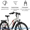 Zündapp Z810 E Bike Trekkingrad 28 Zoll antique white 50 cm Produktbild-Vorschau 5
