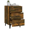 vidaXL Noční stolek Smoked Oak 40x40x66 cm výrobek ze dřeva Náhled obrázku produktu 6