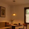 Lampada a sospensione FLOR, attacco E27, vetro ondulato Anteprima dell’immagine prodotto 4