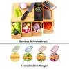 Schneidebretter, Frühstücksbrettchen mit 4 Lagerbehälter, Produktbild-Vorschau 7