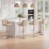 Lot de 2 Tabourets de Bar Pivotants, Chaises de Bar Voir les images du produit 7
