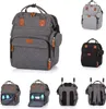 CHIPOLINO Wickeltasche, Rucksack Granit Produktbild-Vorschau 1