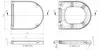 WC Sitz - Toilettensitz - D-form - 43 Cm X 37 Cm - Produktbild-Vorschau 9