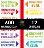 OfficeTree 600x freche Haftnotiz lustig Studenten - Sticky Produktbild-Vorschau 1
