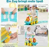 Elektro Zug zum Aufsitzen mit Gleis, 6V Kinder Elektroauto Produktbild-Vorschau 2