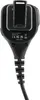 The back of a black speaker microphone with a clip attached. Produktbild-Vorschau